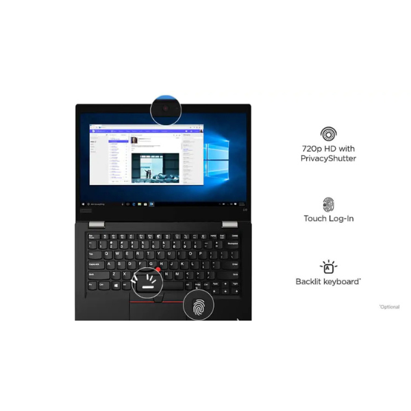 Lenovo ThinkPad L13 Laptop Intel Core i7 11th Gen 512 GB SSD 16 GB RAM (Used) - Image 5