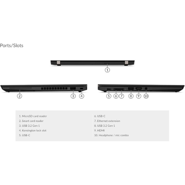 Lenovo ThinkPad X13 Laptop AMD Ryzen 5 Pro 4650U 16GB RAM 256GB SSD (Used) - Image 6